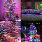 Christmas LED String Lights, Waterproof Timer Lights