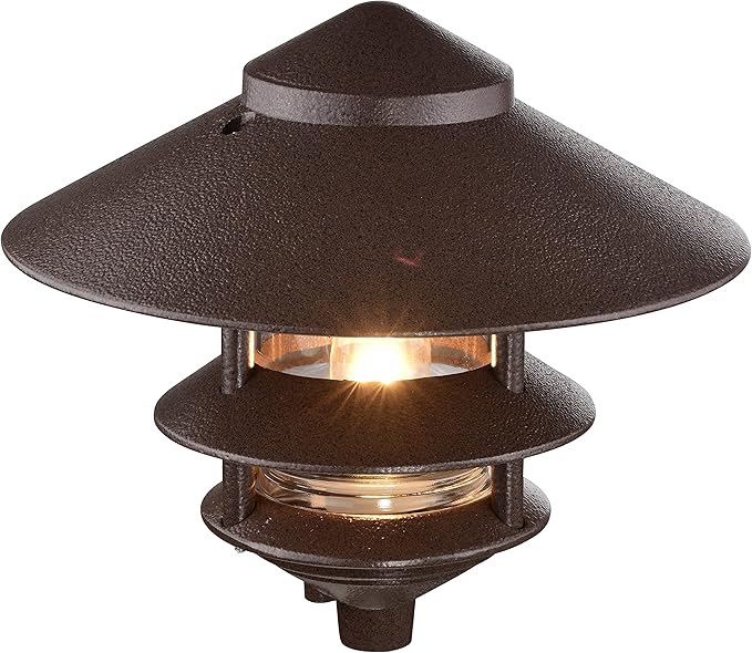 Bronze Solar Pathway Lights, Garden LED