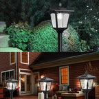 Solar Post Lighting Fixture, Outdoor Post Lighting