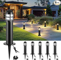 Warm White Solar Pathway Lights 6-Pack, Driveway LED