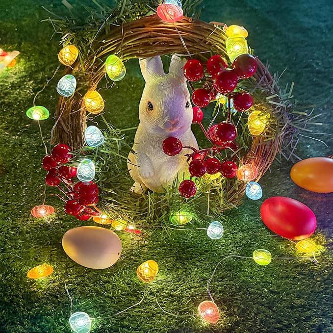Outdoor String Lights, Multicolor Waterproof LED