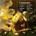 Christmas Fairy Lights 2-Pack, 33ft 100 LED Battery Twinkle Lights