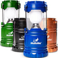 4-Pack Multi-Function Rechargeable Camping Lantern