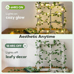 Warm White Porch String Lights, 23ft Weatherproof LED