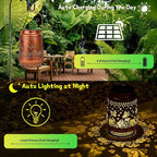 Solar Butterfly Lanterns, Backyard Hanging LED Decor
