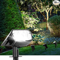 Solar Landscape Spotlights 10-Pack, LED