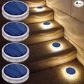 Solar Dock Lights 4-Pack, Waterproof LED