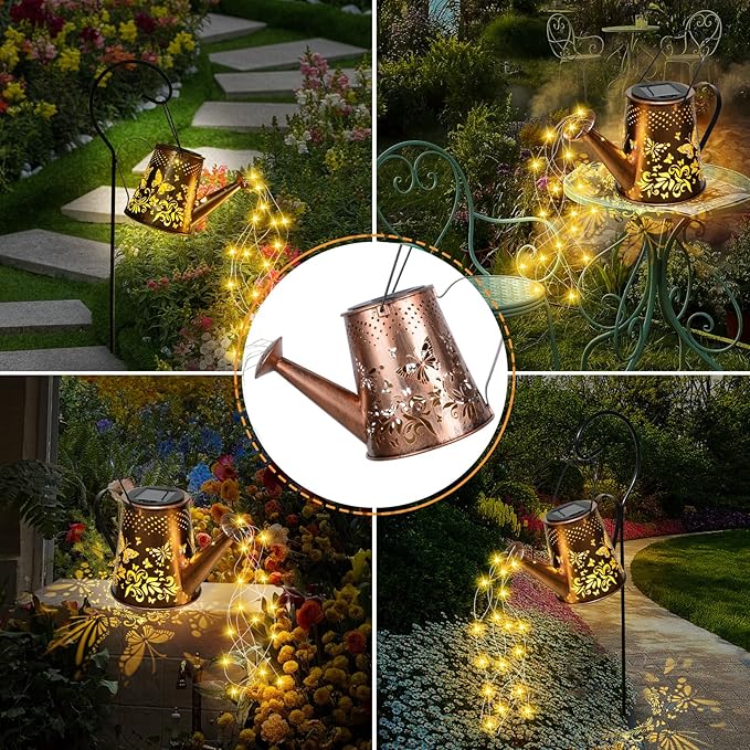 Solar Path Lights, Outdoor Garden LED
