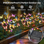 6-Pack Solar Pathway Lights, IP65 Waterproof LED Garden Lights