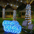 Waterproof Solar Rope Lights 66ft, Garden LED String