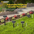 Solar Garden Path Lights, IP65 Waterproof