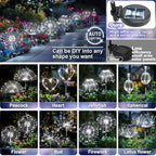 6-Pack Solar Landscape Lights for Walkway