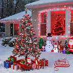 Christmas Fairy Lights 2-Pack, 33ft 100 LED Battery Twinkle Lights