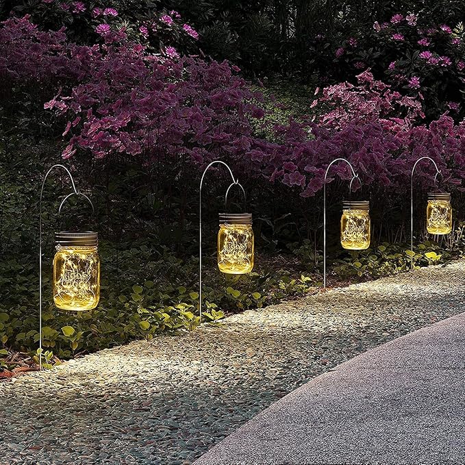 6-Pack LED Patio String Lights, Waterproof Outdoor