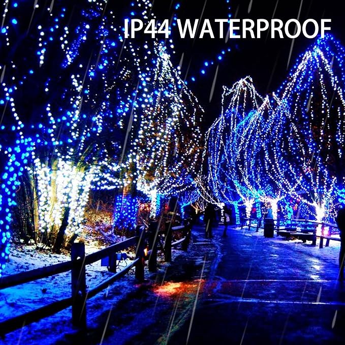 Christmas Fairy Lights 2-Pack, 40ft 120 LED Battery Twinkle Lights