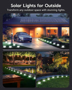 12-Pack Solar Landscape Lights for Garden