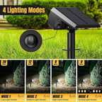 118 LED Solar Wall Spotlights 6-Pack, LED