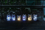 4-Pack Christmas LED String Lights, Waterproof Timer Lights