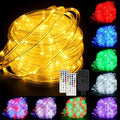 66ft Warm White String Lights for Porch, Waterproof LED