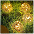 Warm White Solar Pathway Lights 4-Pack, Walkway LED
