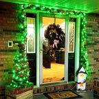 Christmas Patio String Lights 8-Pack, 50 LED Waterproof