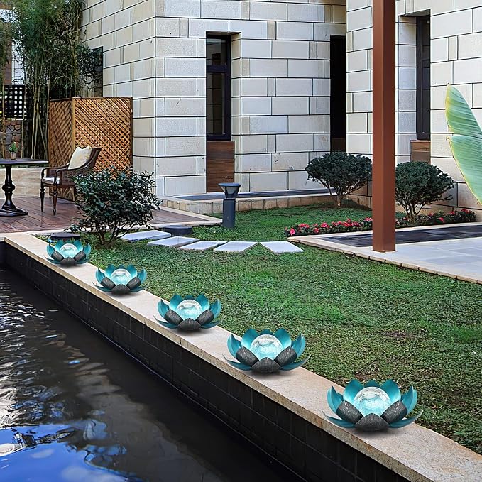 Solar Path Lights, Outdoor Walkway LED