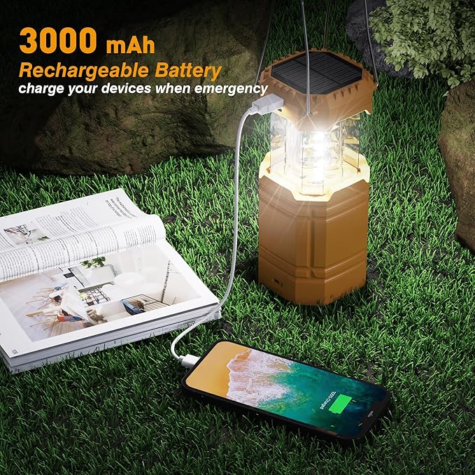 Multi-Function Rechargeable Camping Lantern