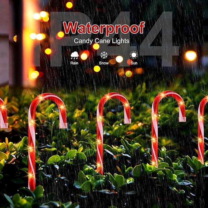 Solar Path Lights, Outdoor Driveway LED