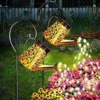 2-Pack Solar Watering Can Fairy Lights, LED