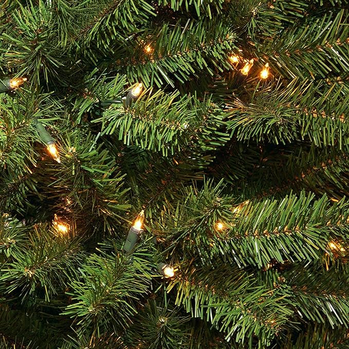 2-Pack 50 LED Christmas Twinkle Lights, Waterproof for Porch