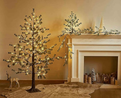 Christmas String Lights, 6ft Waterproof Twinkle Lights