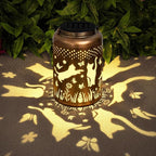 Cat Solar Backyard Lanterns, Charming Waterproof LED