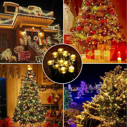 Christmas Yard String Lights, 66ft 200 LED Waterproof