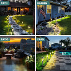 Solar Pathway Lights 24-Pack, Walkway LED