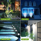 2-Pack Solar Spotlights, Landscape Lights
