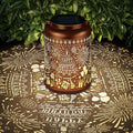 Courtyard Solar Backyard Lanterns, Elegant Waterproof LED