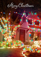 Christmas Fairy Lights 4-Pack, 66ft 200 LED Battery Twinkle Lights