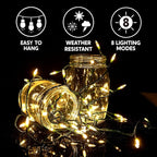 Christmas String Lights, 16.3ft LED Twinkle