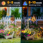 Solar Garden Statue Light, Yard Decor