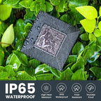 10-Pack Solar Pathway Lights, Waterproof LED Driveway Lights