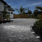 Solar Flat Disk Lights, Waterproof Walkway