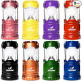 8-Pack Rechargeable LED Camping Lantern, Portable