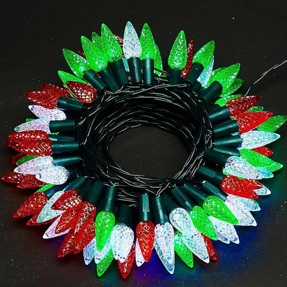 Christmas String Lights, 20ft 60 LED Waterproof Twinkle Lights