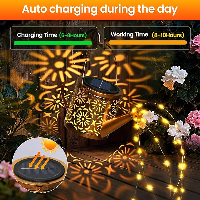 Solar Garden Garden Statue Light, Outdoor Decor