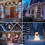 Solar Rope Lights, 33ft LED Garden String