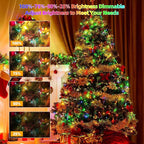 Battery Christmas Lights, 33ft Warm White 8-Mode