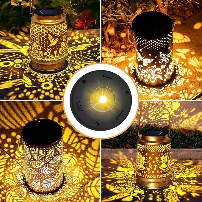 2 Pack Solar Lights Replacement Top, 3.3 inch Top, 2.91 inch Bottom, Waterproof, Warm White
