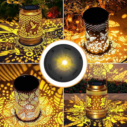 4 Pack Solar Lights Replacement Top (Top Size 3.3inch, Bottom Size 2.91 inch) Solar Lantern Light Lids, Waterproof Replacement Parts for Outdoor Lanterns (Warm White)