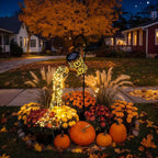 Solar Garden Statue Light, Yard Decor