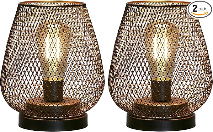 Courtyard Solar Hanging Lanterns, Rustic Garden Decor